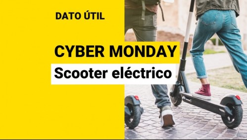 Cyber Monday: ¿Qué tiendas venden scooters eléctricos?