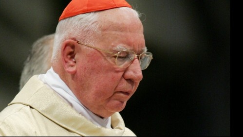 Iglesia confirma el fallecimiento del Cardenal Jorge Medina Estévez