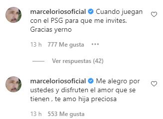 Comentarios de Marcelo Ríos