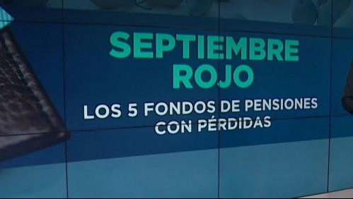 Fondos de pensiones: revisa cuánto cayó la rentabilidad de cada uno durante septiembre