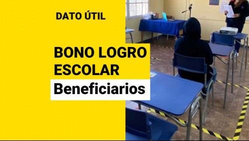 Bono Logro Escolar: ¿Cómo puedo saber si me corresponde?