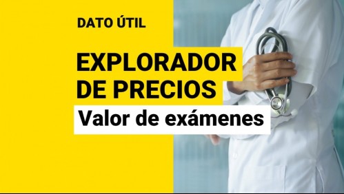Explorador de precios: Conoce cuál es el valor de tu examen