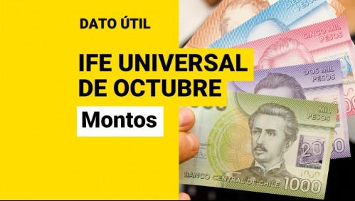 IFE Universal de octubre: ¿Cuál es el monto que recibirá mi familia?