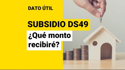 Subsidio DS49: ¿Qué monto puedo recibir para comprar una casa sin crédito hipotecario?