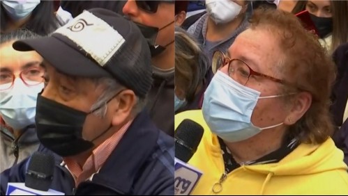 Familias exigen urgente solución habitacional al Serviu: 'En mi casa vivimos ocho personas y llevo 10 años esperando'