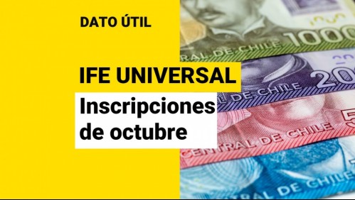 IFE Universal: ¿Hasta cuándo se puede solicitar el bono de octubre?