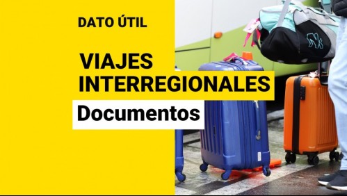 Fin de semana largo: ¿Qué documentos necesito para salir de Santiago?