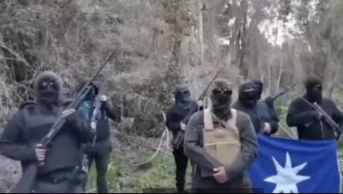 Qué se sabe del grupo de encapuchados que advirtieron resistencia armada en La Araucanía