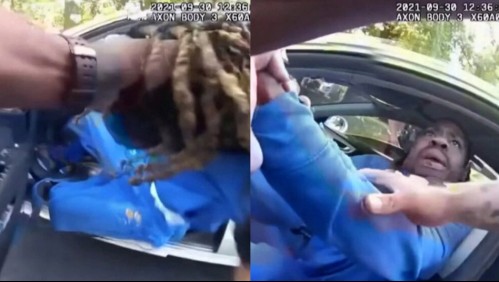 Video muestra cómo un policía arrastra del cabello a un parapléjico para sacarlo de su vehículo