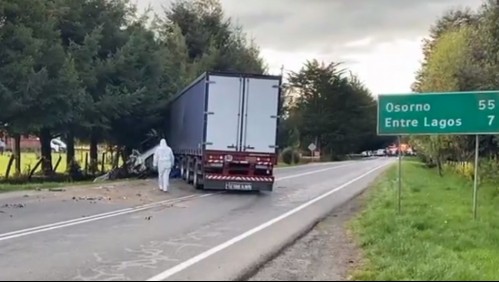 Conductor de camión involucrado en trágico accidente con cuatro fallecidos: 'No pude hacer absolutamente nada'