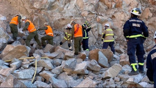 Trabajador muere producto del desprendimiento de rocas en una cantera en Copiapó