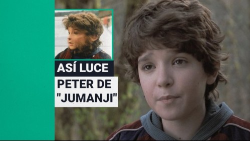 A 26 años del estreno de la película: Así luce hoy el pequeño Peter de 'Jumanji'