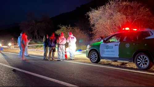 Hallan cuerpos de un hombre y una mujer acribillados en Curacaví: Presenta múltiples impactos balísticos