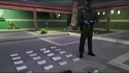 Detienen a dos mujeres que viajaban en bus por portar 24 kilos de pasta base en su equipaje