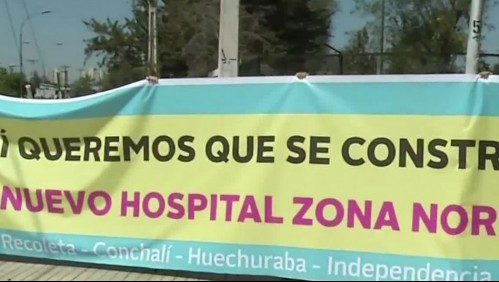 Polémica por nuevo hospital en zona norte de Santiago: Vecinos piden que se construya en un lugar más accesible