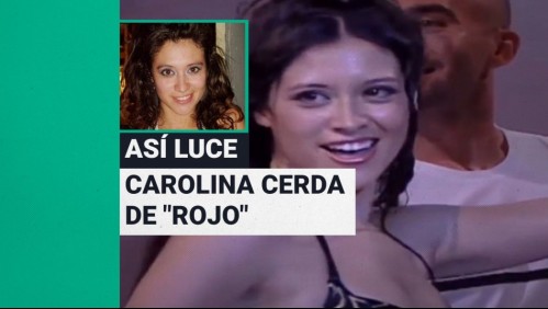 Madre de dos hijos y alejada de la televisión: Así luce hoy la exbailarina de 'Rojo', Carolina Cerda