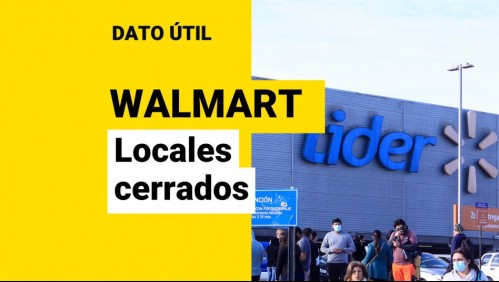 Cierre de locales Lider por daños tras aniversario del 18-O: ¿Qué supermercados no atienden?