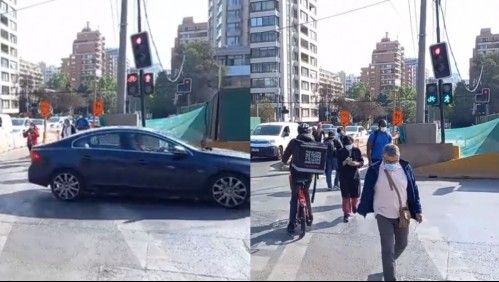 Semáforo con luz verde en Las Condes apenas duraba 10 segundos: Ingeniero logró que lo reprogramaran