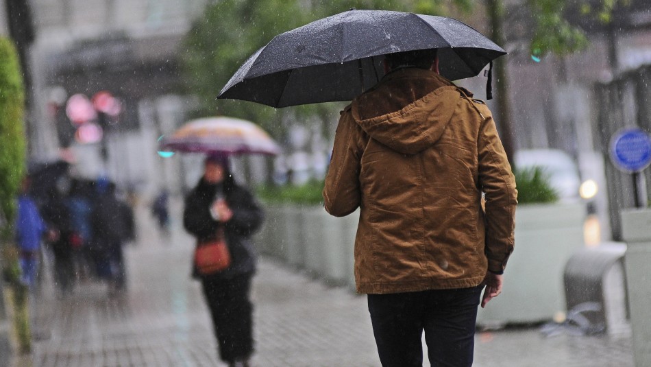 Lluvia en Santiago: se esperan precipitaciones para este viernes en un rango de seis horas