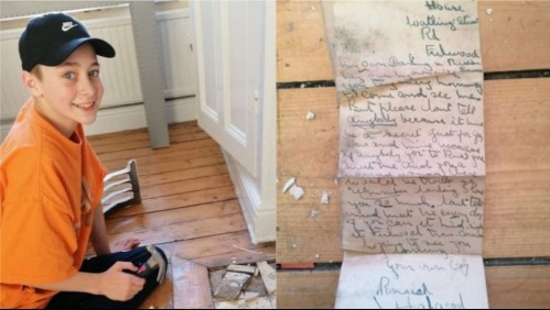 'No le cuentes a nadie, debe ser un secreto': Madre e hijo encuentran carta que revela infidelidad