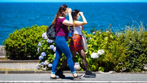 Hasta 33 grados: Emiten aviso por altas temperaturas en la zona central del país para este domingo y lunes