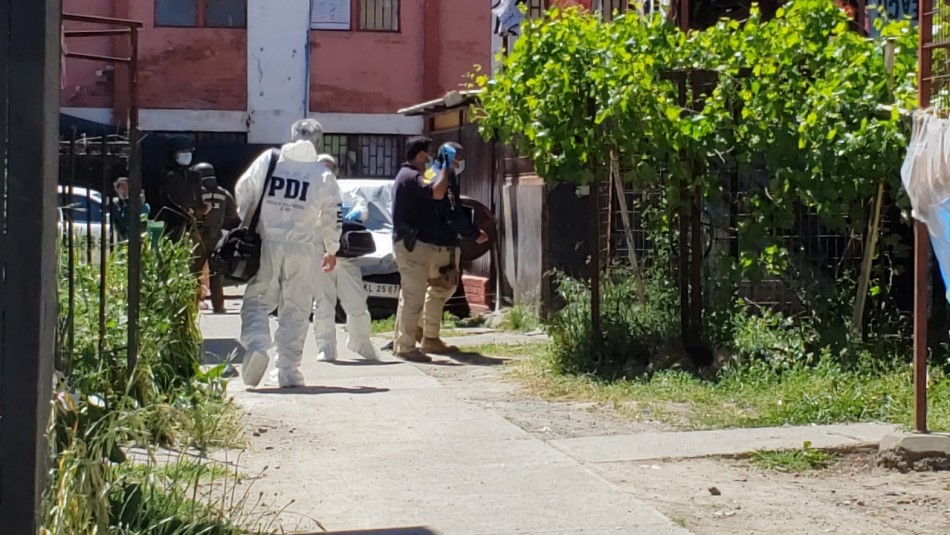 Investigan homicidio de un hombre en Talca: Una mujer también resultó herida