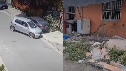 Conductor impacta contra una casa en Rancagua y atropella a niño de 1 año: El menor está grave