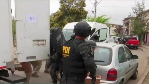 Desarticulan 'Mall de la droga' en Colina: 12 personas fueron detenidas