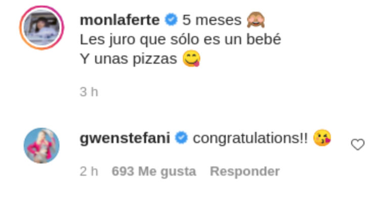 Comentario de Gwen Stefani