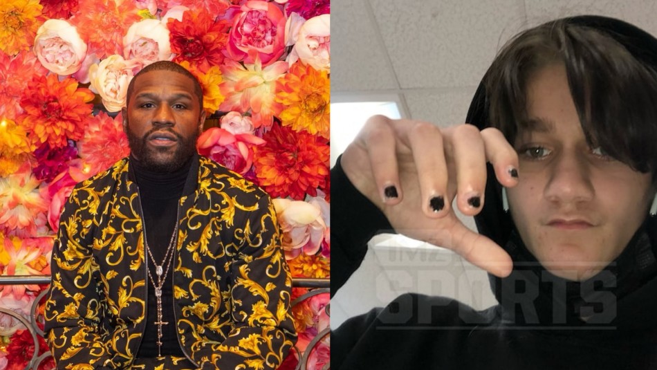 floyd-mayweather-y-fan-con-las-unas-pintadas Floyd Mayweather y fan con las uñas pintadas