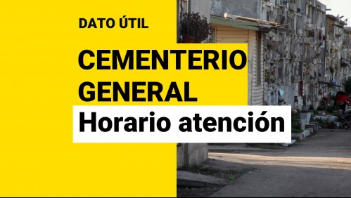 Día de Todos los Santos: Conoce el horario de funcionamiento del Cementerio General