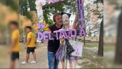 Joven se recibe de abogada y se lo dedica a su padre que sobrevivió a un paro cardíaco: 'Acá estamos, esto es por ti'