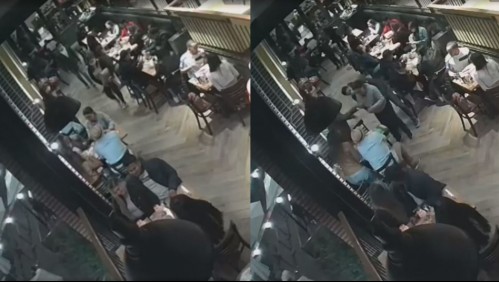 Mujer se atoró y fue salvada por dueño de restaurante que utilizó la maniobra de Heimlich