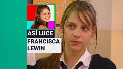 Es la protagonista de la nueva serie de Mega: Así luce hoy la actriz Francisca Lewin