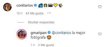 Comentario de Coni Ríos y Guillermo Maripán