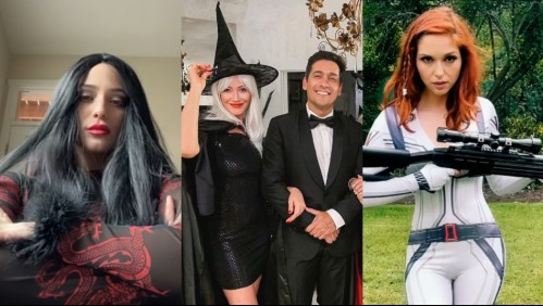 Desde Rocío Toscano hasta Rafael Araneda: Los famosos que ya lucieron sus disfraces de Halloween