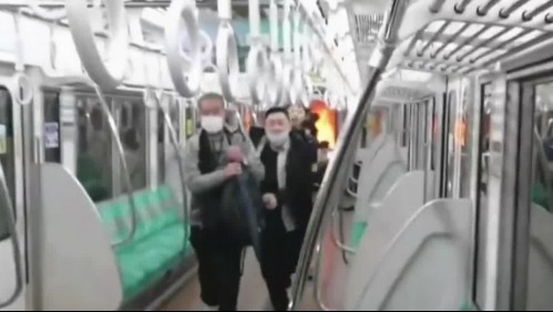 Joven disfrazado del 'Joker' acuchilló a 10 personas y quemó vagón en metro de Tokio