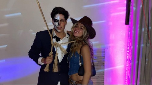 La reacción de Cecilia Bolocco luego de que su hijo Máximo publicara foto de Halloween junto a una joven