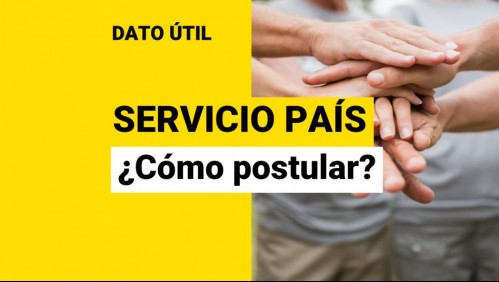 Servicio País ofrece sueldo de $520 mil: ¿Cómo postular a los trabajos sociales?