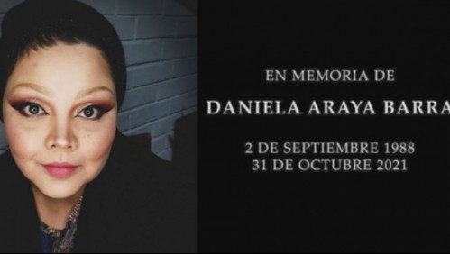 Mega realiza sentido homenaje a Daniela Araya, maquilladora del canal que falleció de cáncer