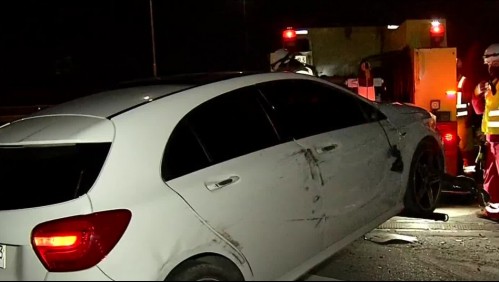 'Me tiré altiro a salvar a mi hija': Familia volcó su vehículo tras huir de una encerrona