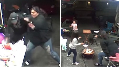 Video muestra a una madre salvar a sus hijas de un hombre que las quería raptar: 'Pensé que se llevaría a mis chicas'