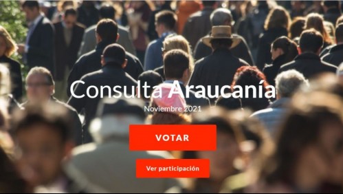 Extender Estado de Emergencia en La Araucanía: Más de 106 mil personas han participado en consulta ciudadana