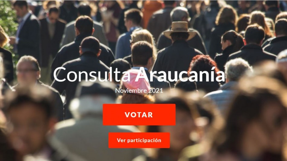 Consulta ciudadana en La Araucanía: Más del 80% votó por extender el Estado de Emergencia Consulta ciudadana en La Araucanía: Más del 80% votó por extender el Estado de Emergencia