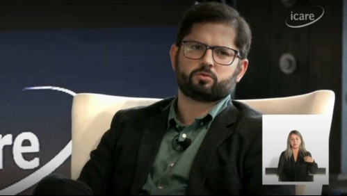 Boric a empresarios en Enade: 'Queremos acordar en conjunto con ustedes un nuevo contrato social'