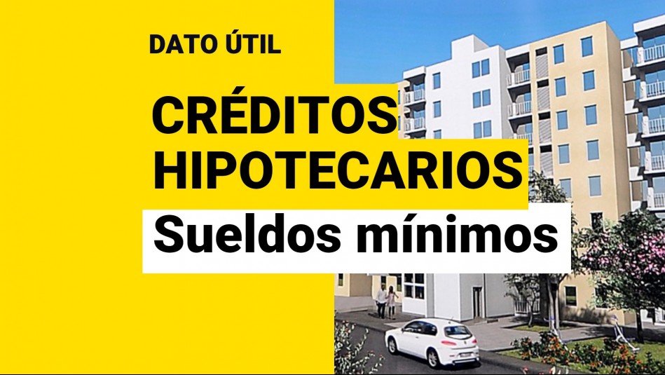 Créditos Hipotecarios: Estos son los sueldos que se necesitan para solicitar préstamos a 15 y 20 años Créditos Hipotecarios: Estos son los sueldos que se necesitan para solicitar préstamos a 15 y 20 años