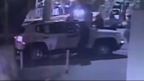 Mujer evitó el robo de su vehículo en violento portonazo en Ñuñoa: 'Si me quedaba, me mataban'