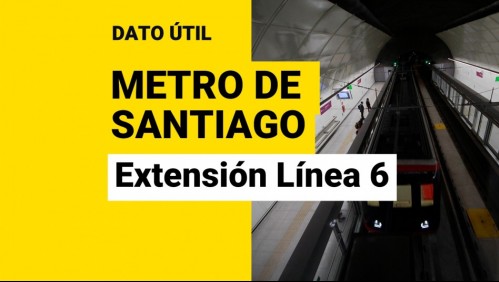 Extensión Línea 6 del Metro: ¿Cuál sería el recorrido?