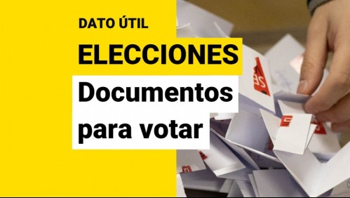 Elecciones 2021: ¿Qué documentos necesito para votar el domingo?