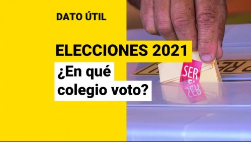 Elecciones 2021: Revisa tu colegio de votación
